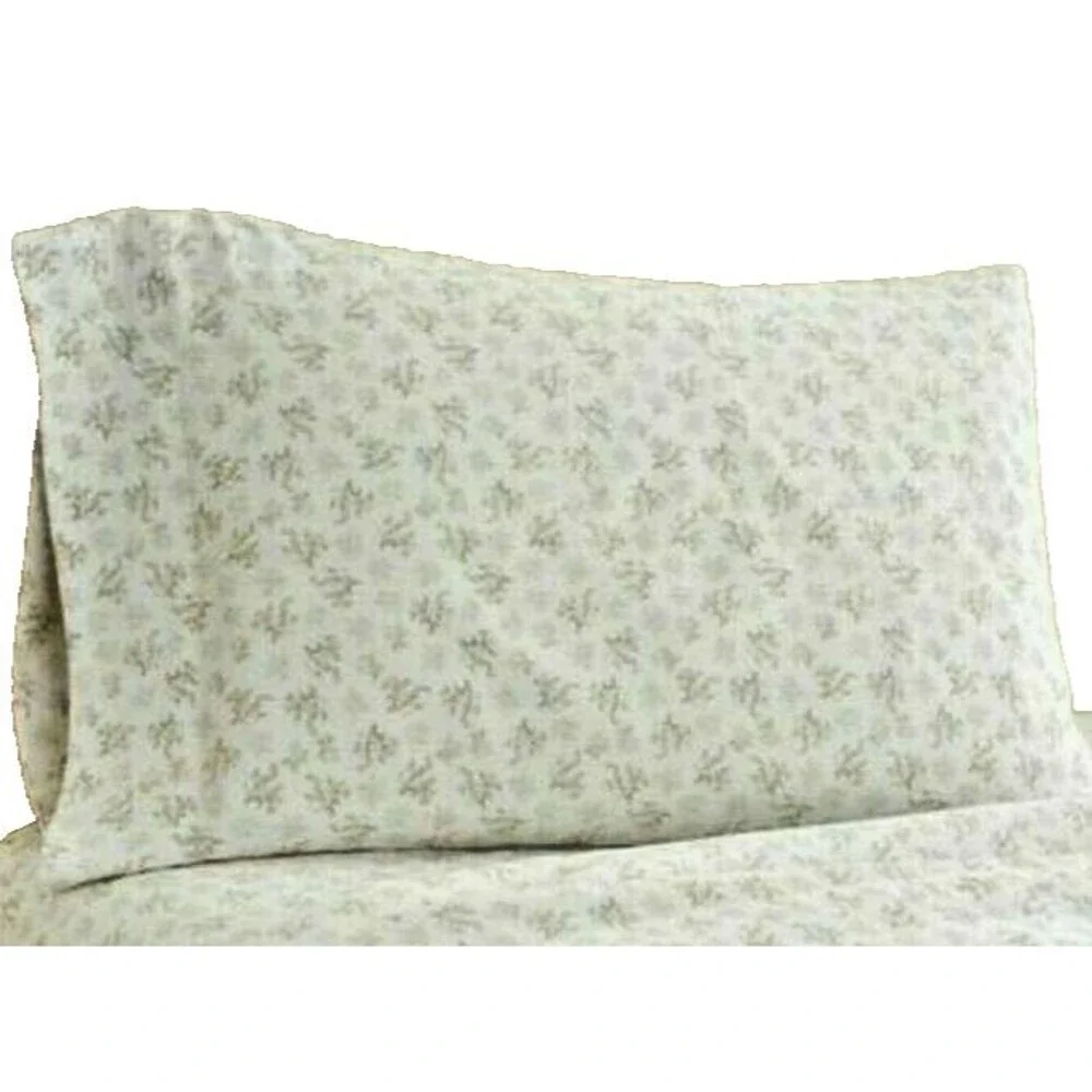 Coastal Life King Pillowcases Set of 2 Reef 300 Count in Grey Summer Beach House